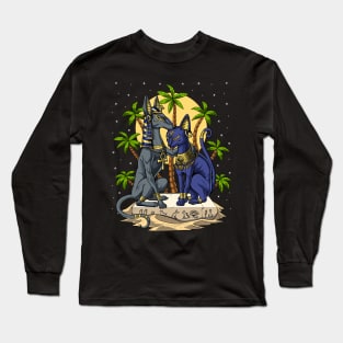 Anubis And Bastet Long Sleeve T-Shirt